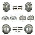 thumbnail image 1 of Transit Auto Front Rear Disc Brake Caliper Coated Rotors and Ceramic Pads Kit (10Pc) for Car Dodge Ram 3500 2500 1500 KCG-100783T, 1 of 25