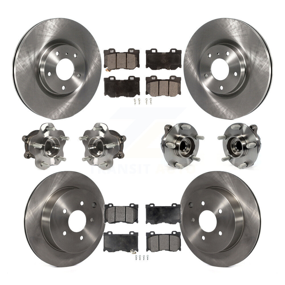 Transit Auto Front Rear Hub Bearing Assembly Disc Brake Rotor and Semi ...