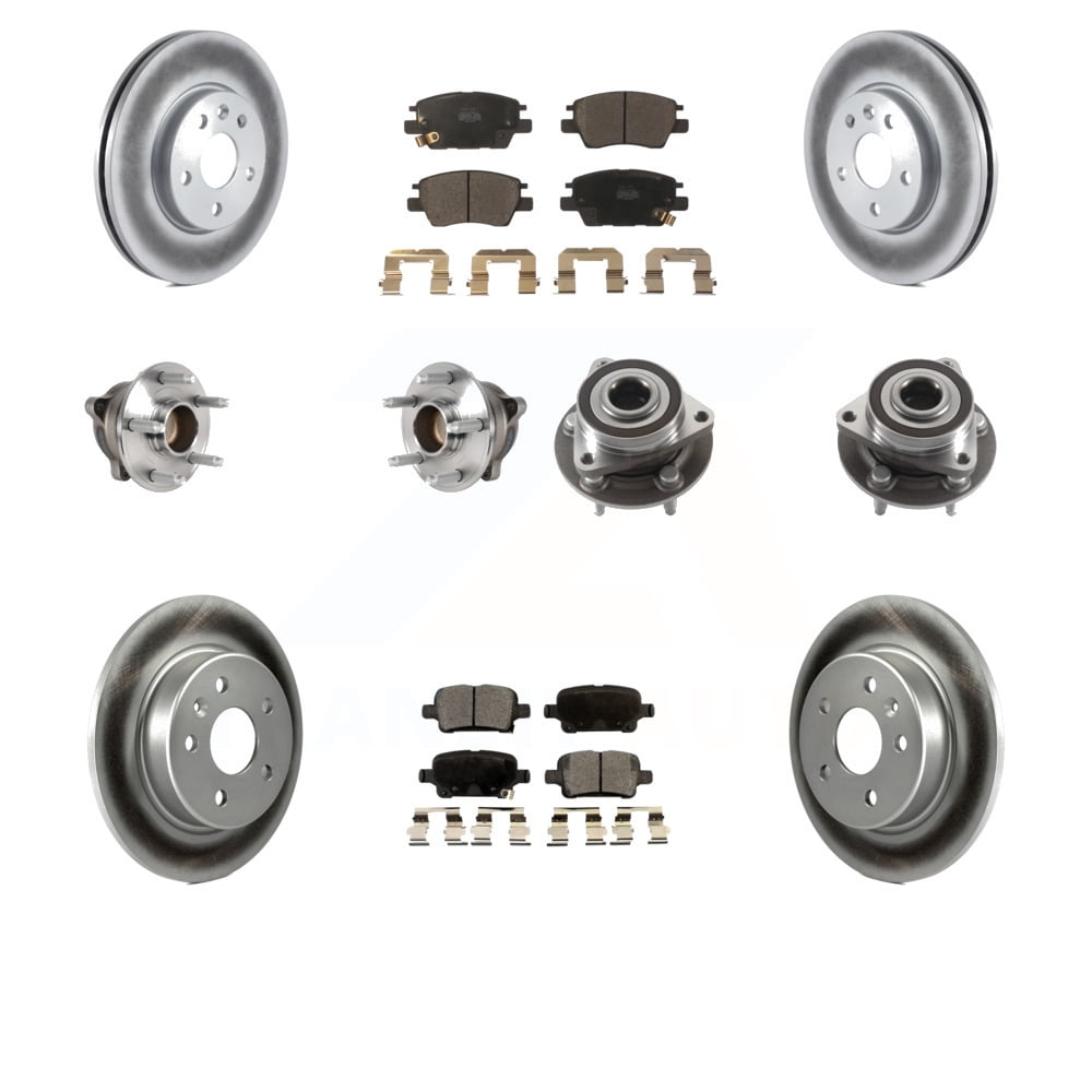 Transit Auto Front Rear Hub Bearings Assembly Coated Disc Brake