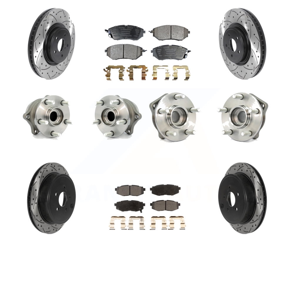 Transit Auto Front Rear Hub Bearings Assembly Coated Disc Brake