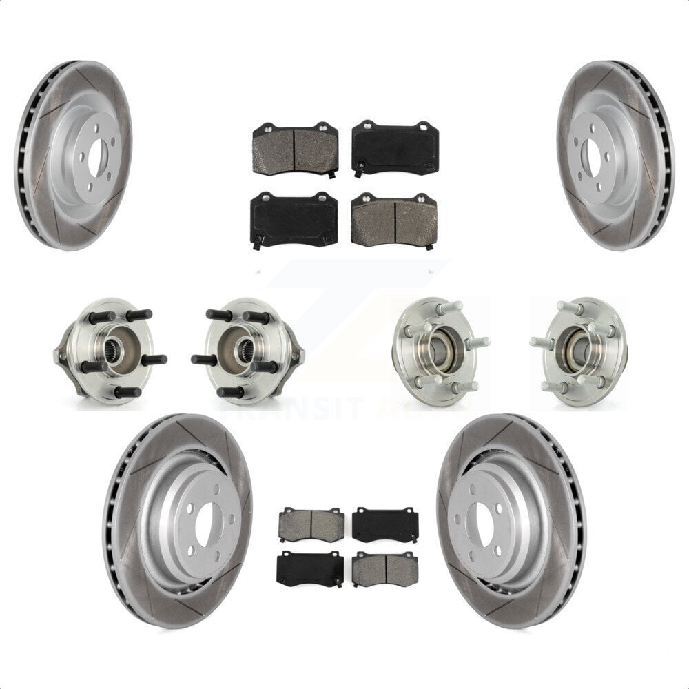 Transit Auto Front Rear Hub Bearings Assembly Coated Disc Brake