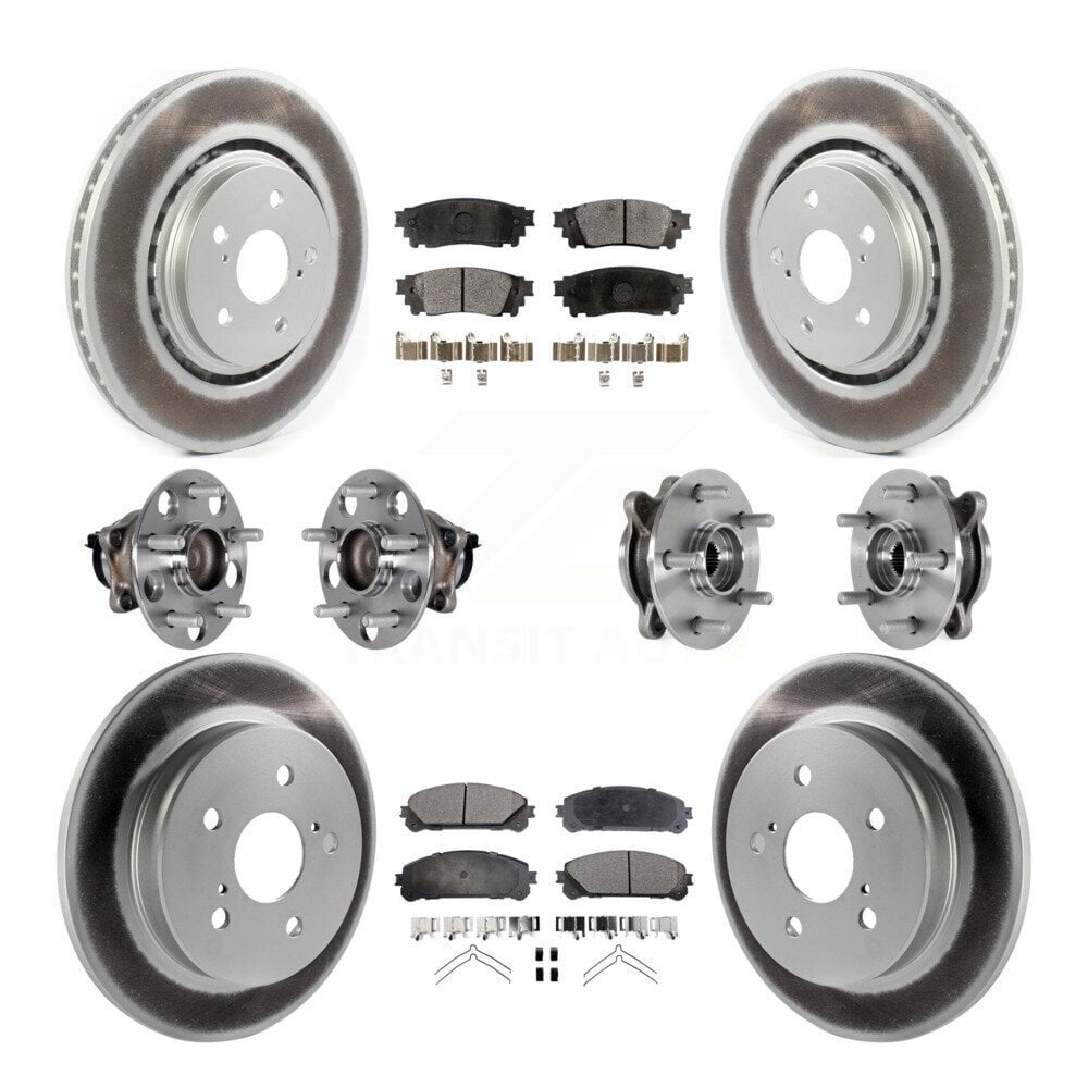 Disc Brake Rotor-Black Hat Front ACDelco 18A816