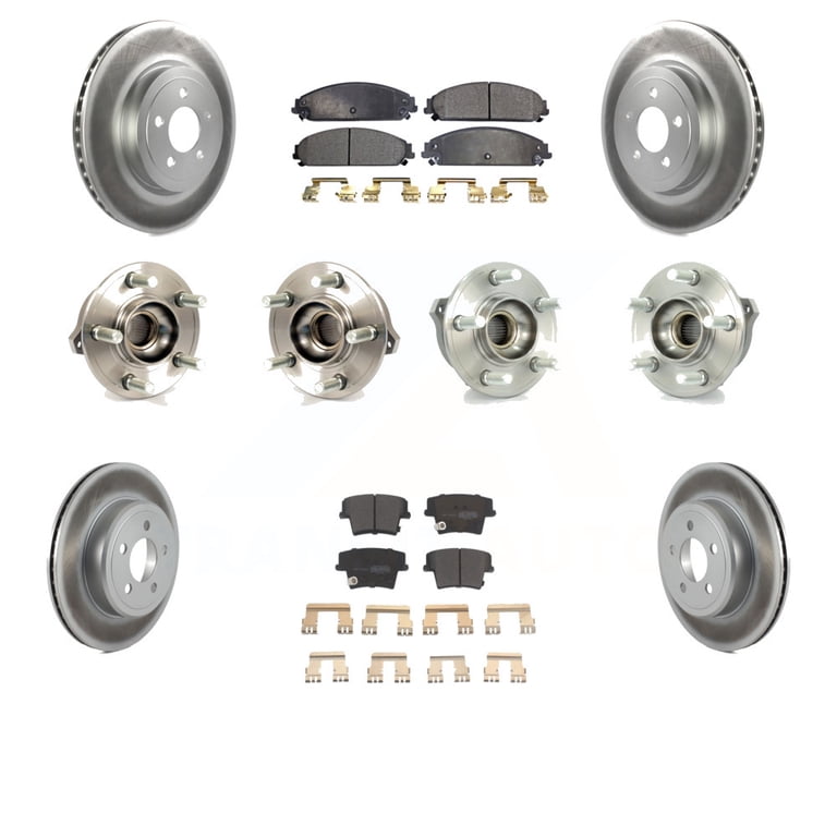 Transit Auto Front Rear Hub Bearings Assembly Coated Disc Brake