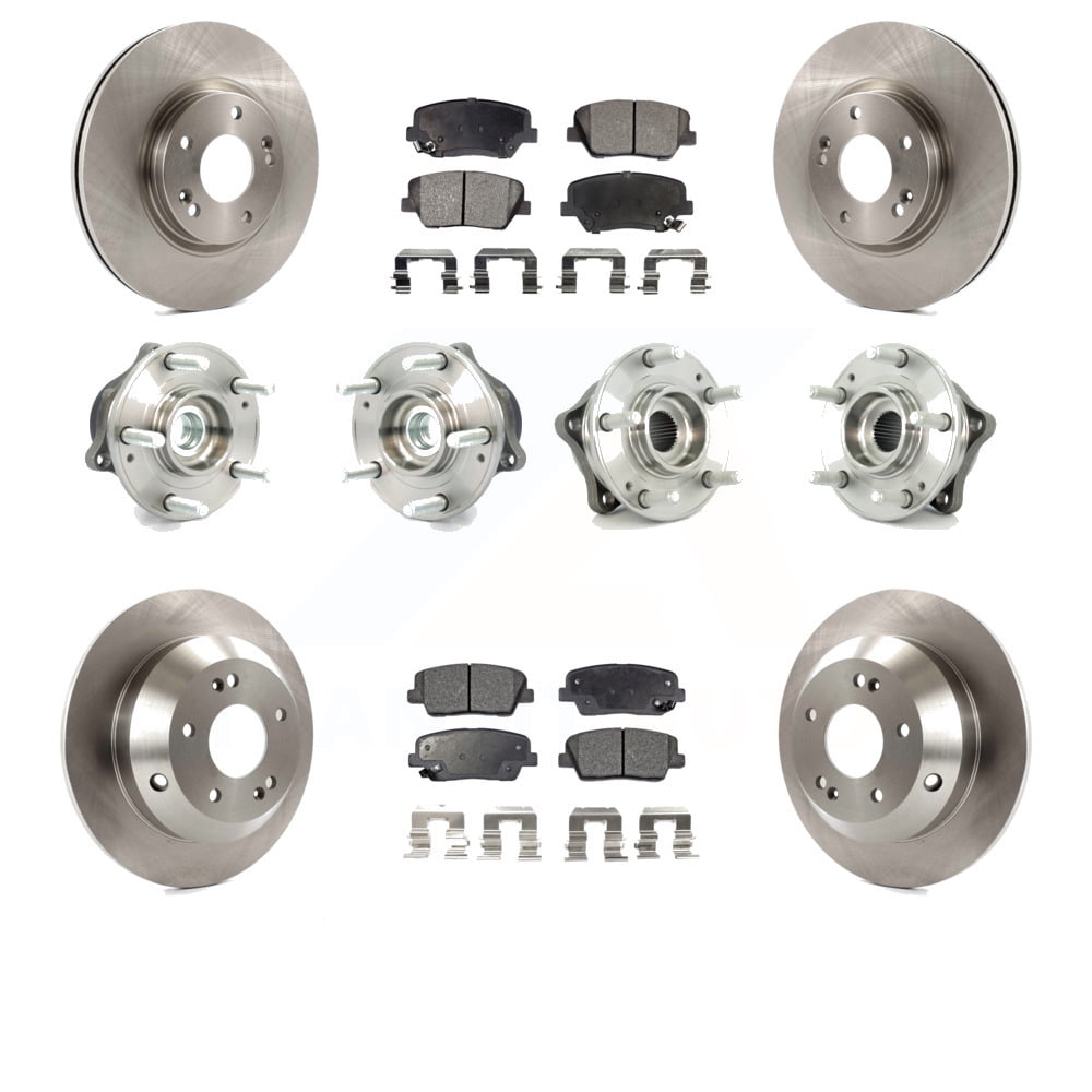 Aazon.co: Detroit Axle - 2 Front Brake Rotors For Chevrolet Caaro
