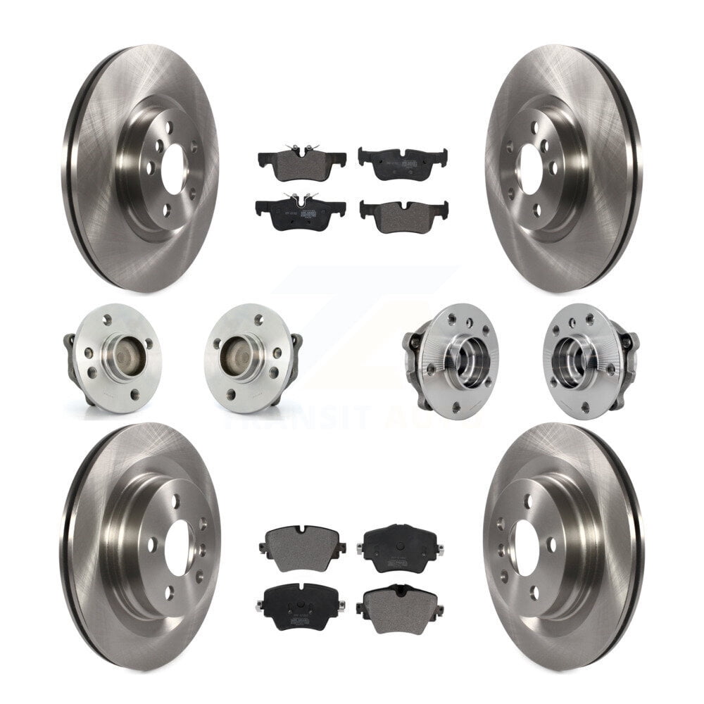 Transit Auto Front Rear Hub Bearings Assembly Disc Brake Rotors and ...