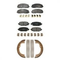 thumbnail image 1 of Transit Auto Front Rear Semi-Metallic Brake Pads and Parking Shoes Kit for Car Jeep Wrangler KFN-100818, 1 of 13