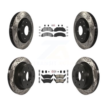 Complete Front & Rear Brake Kit For Nissan Cube, Sentra, Versa – Rotors, Pads, Drums & Shoes – 10-Year Warranty