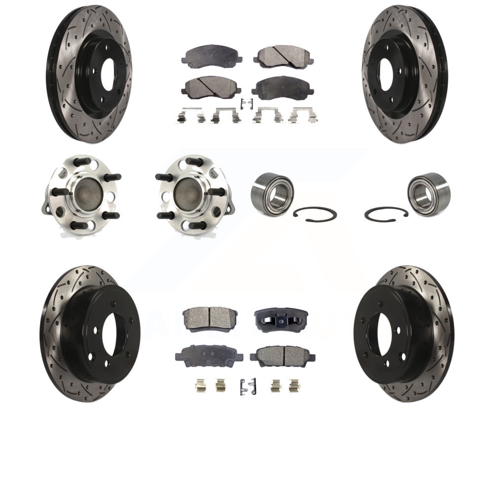 Transit Auto Front Rear Wheel Hub Bearings Assembly Coated Disc Brake