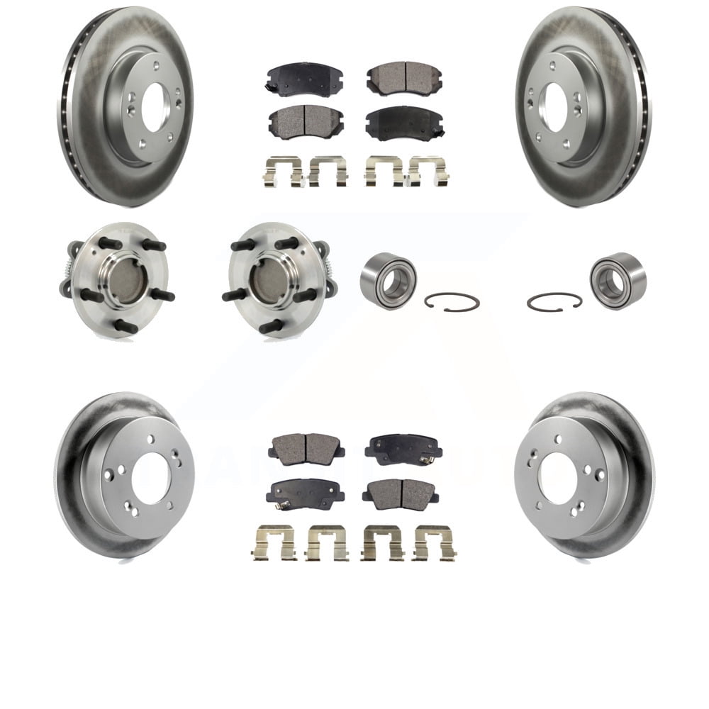 Transit Auto Front Rear Wheel Hub Bearings Assembly Coated Disc Brake