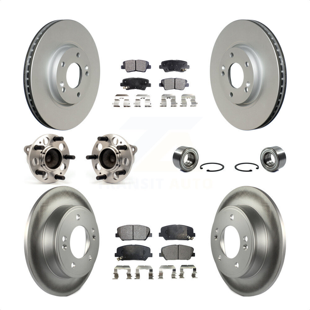 Transit Auto Front Rear Wheel Hub Bearings Assembly Coated Disc Brake