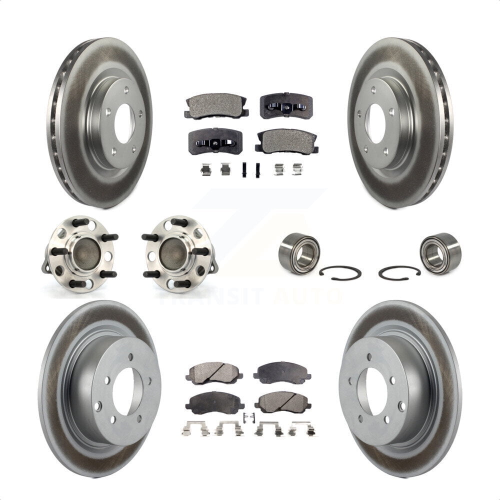 Transit Auto Front Rear Wheel Hub Bearings Assembly Coated Disc Brake