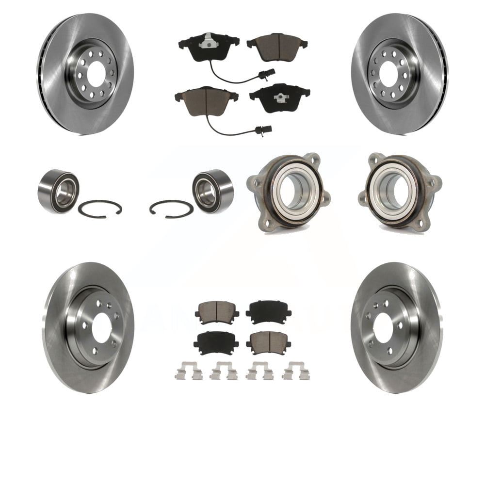 Transit Auto Front Rear Wheel Hub Bearings Assembly Disc Brake Rotors