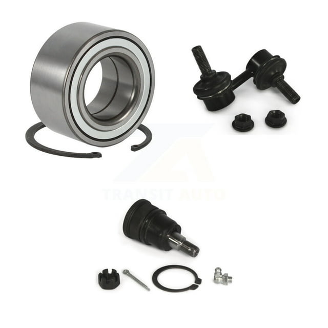 Transit Auto Front Right (Passenger Side) Wheel Bearing Suspension Lower Ball Joint and Sway Bar