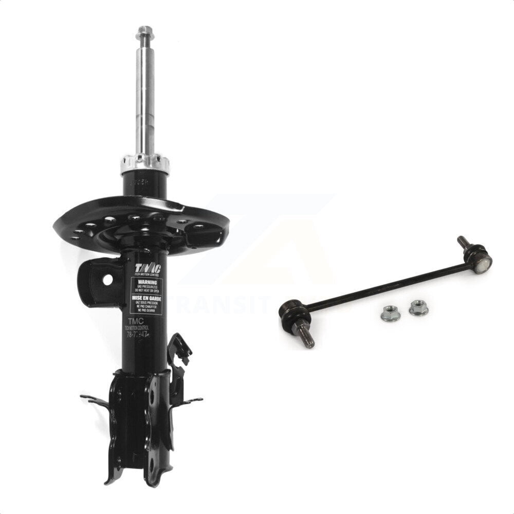 Pair Front Strut Assembly Set For Nissan Sentra 2007-2012 – Left & Right, AM Autoparts - View #2