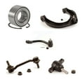 thumbnail image 1 of Transit Auto Front Right Wheel Bearing Suspension Upper Control Arm with Ball Joint Lower Outer Tie Rod End & Sway Bar Stabilizer Link Kit (5Pc) for Car 2006-2010 Hyundai Sonata K7T-103087, 1 of 10