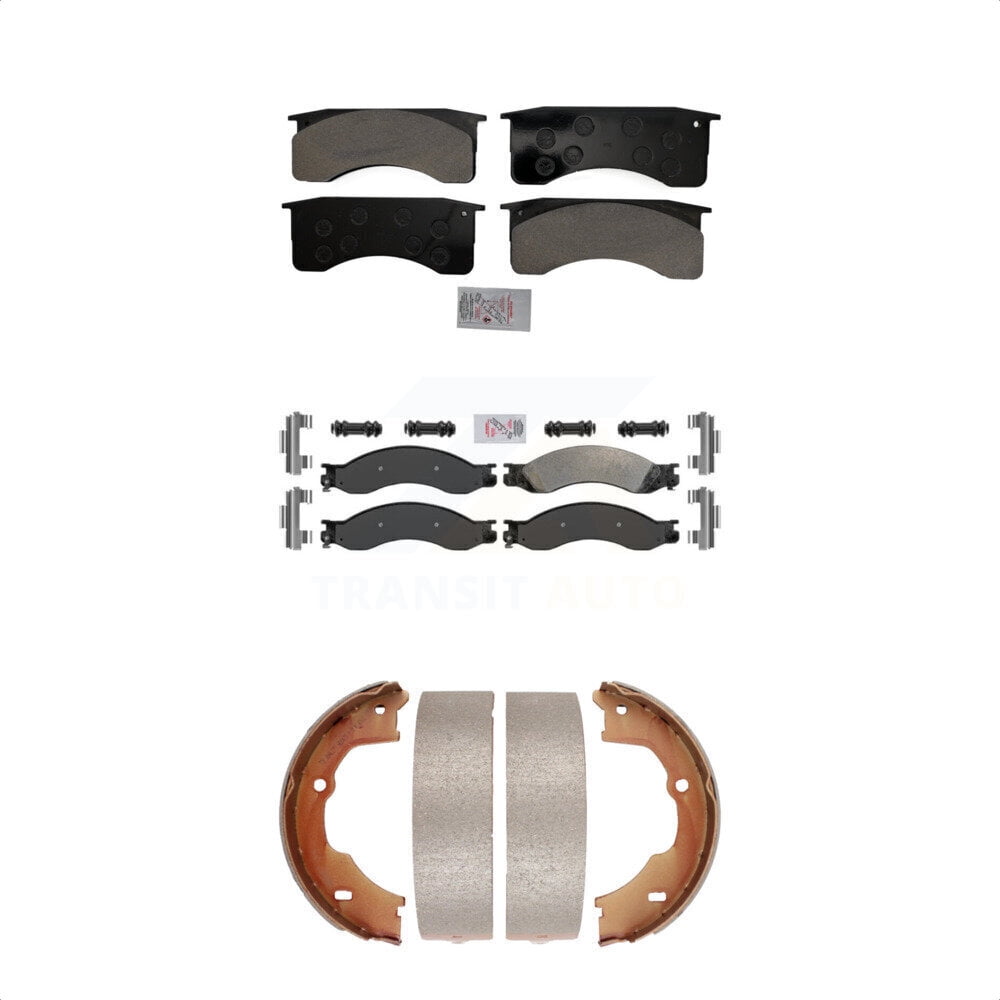 Transit Auto Front SemiMetallic Disc Brake Pads Kit for Car 2009 GMC