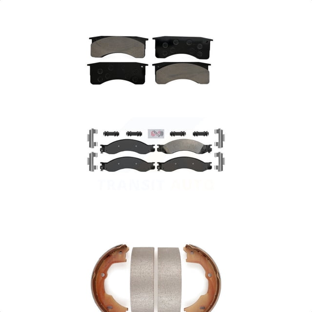 Transit Auto Front SemiMetallic Disc Brake Pads Kit For 20092009 GMC