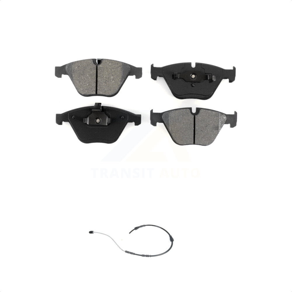 Transit Auto - Front Semi-Metalliced Disc Brake Pads And Wear Sensors ...