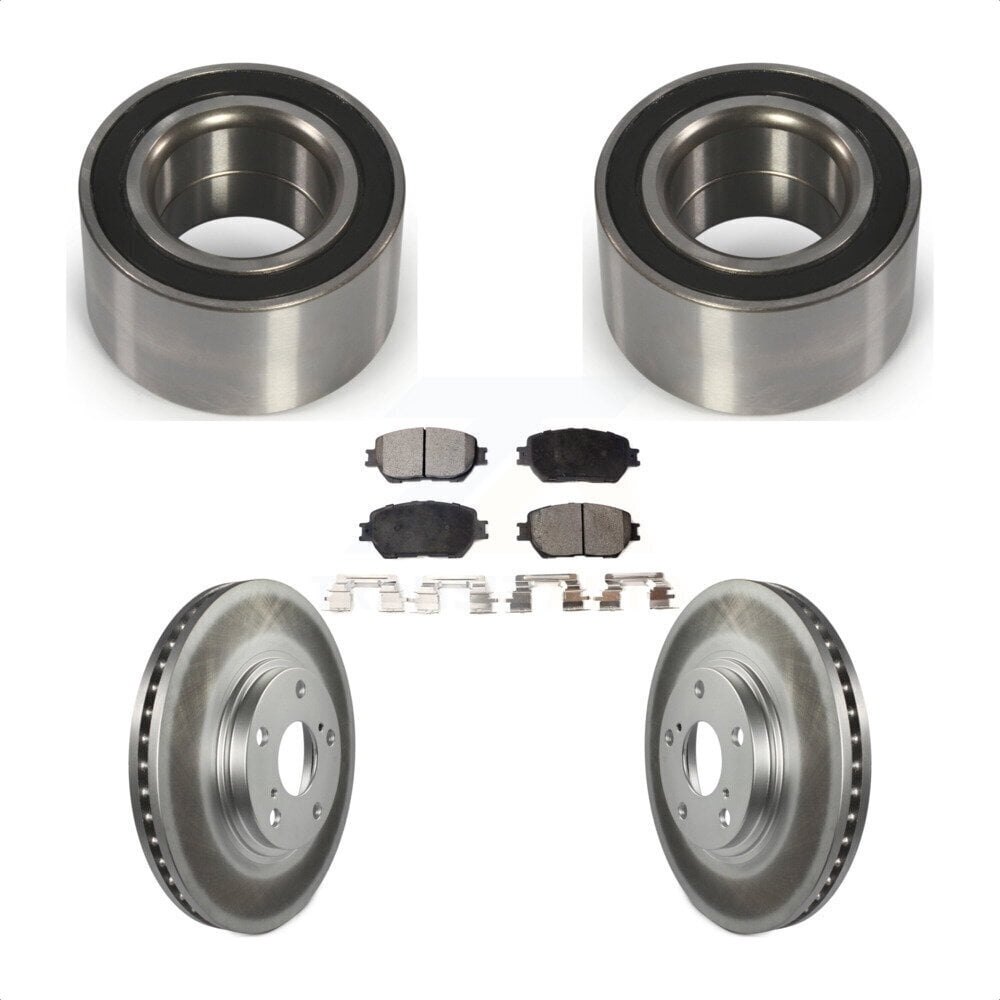 Transit Auto Front Wheel Bearing With Coated Disc Brake Rotors And