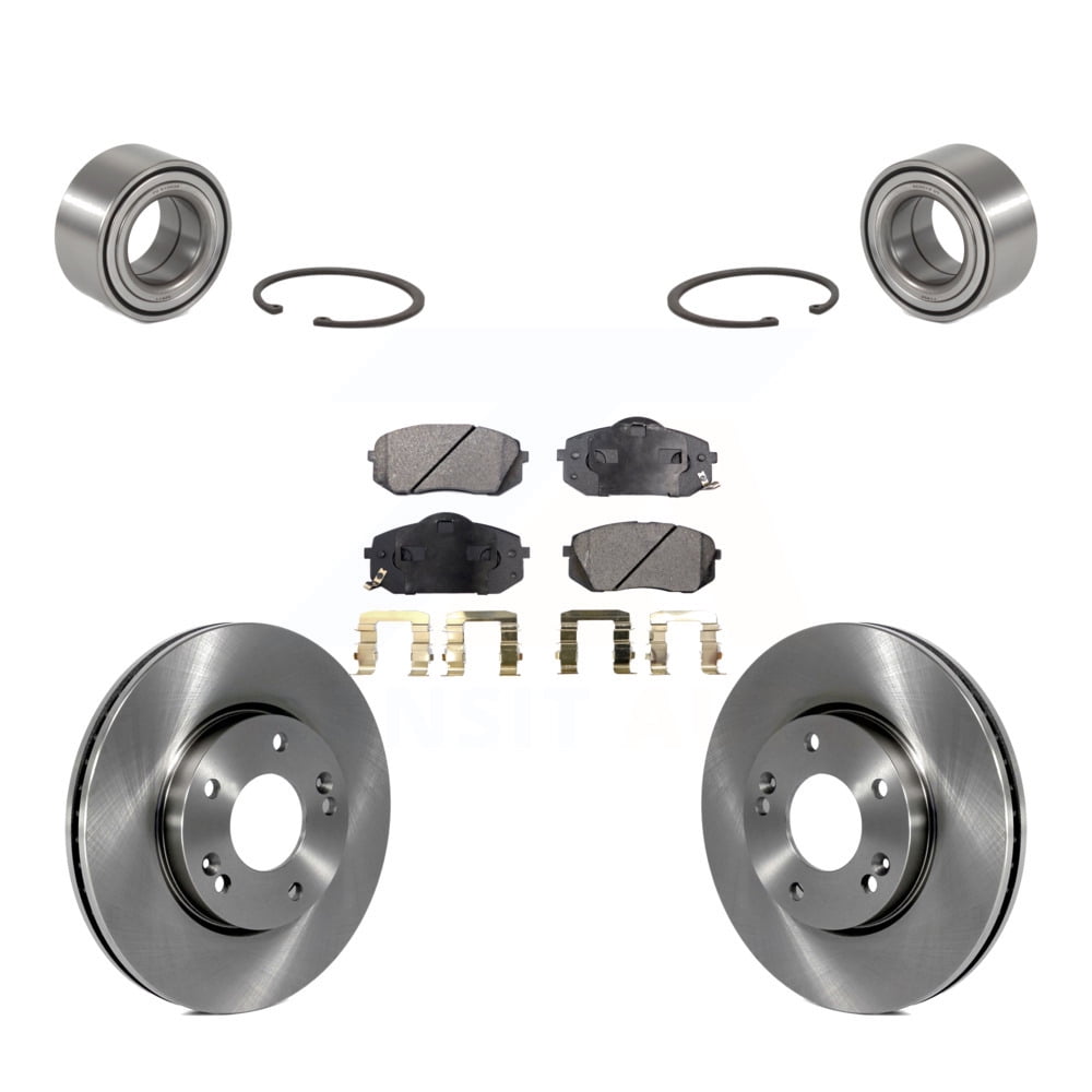 Transit Auto Front Wheel Bearing With Disc Brake Rotors And Semi