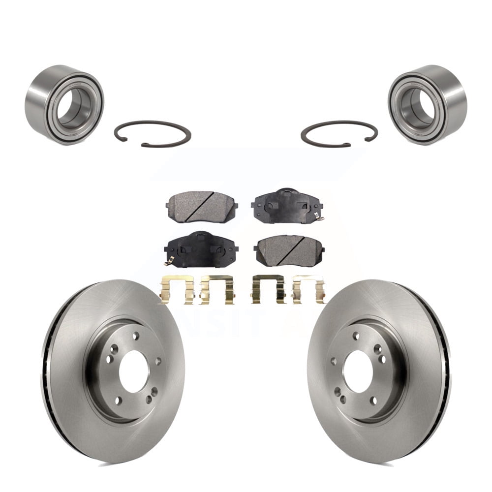 Transit Auto Front Wheel Bearing With Disc Brake Rotors And Semi