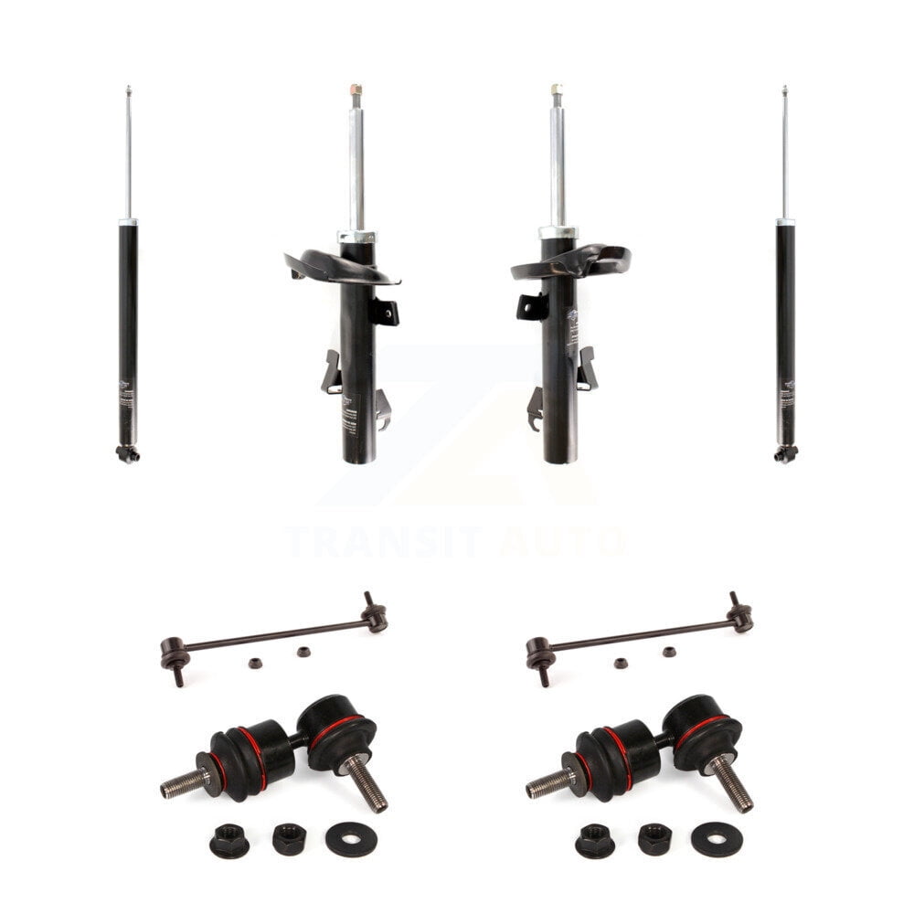 Transit Auto Front Rear Suspension Strut Shock & TOR sway Bar Link Kit ...