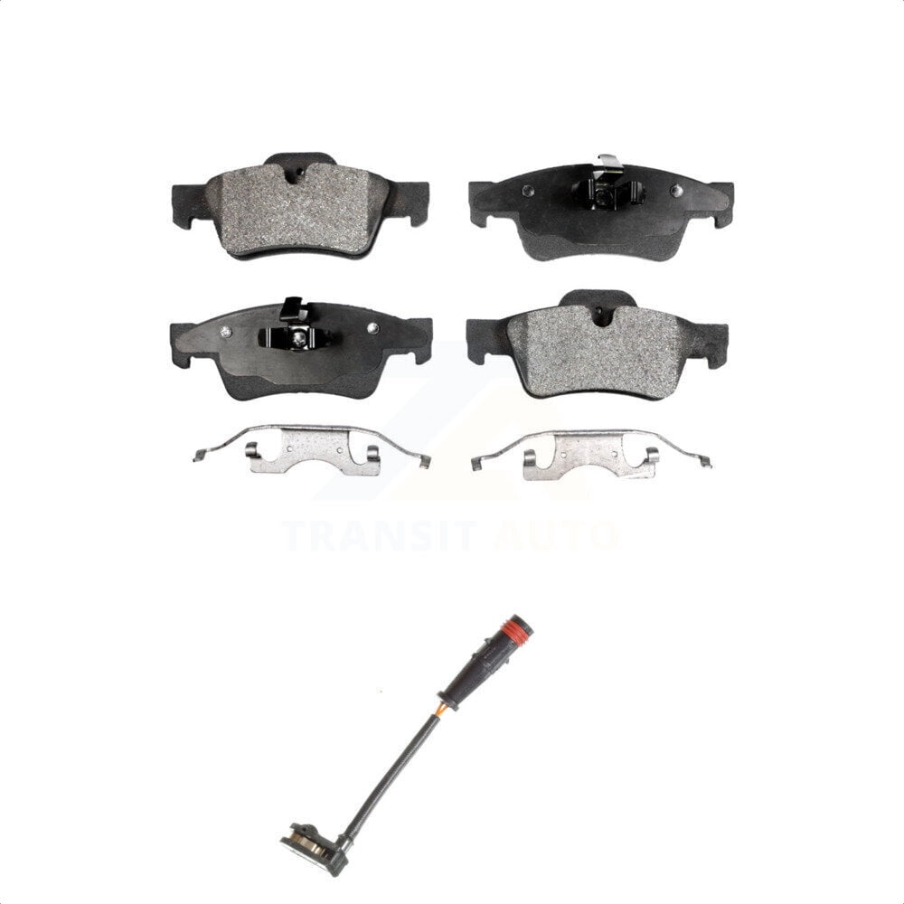 Transit Auto Rear Ceramic Disc Brake Pads And Wear Sensors Kit For MercedesBenz ML350 GL450