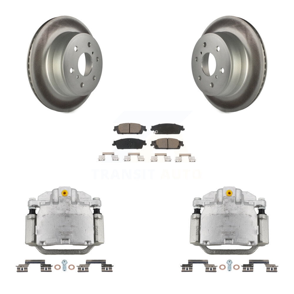 Atmansta Front Brake Rotors And Pads Kit For Chevy Silverado 1500 GMC Sierra 1500 Cadillac – Drilled & Slotted
