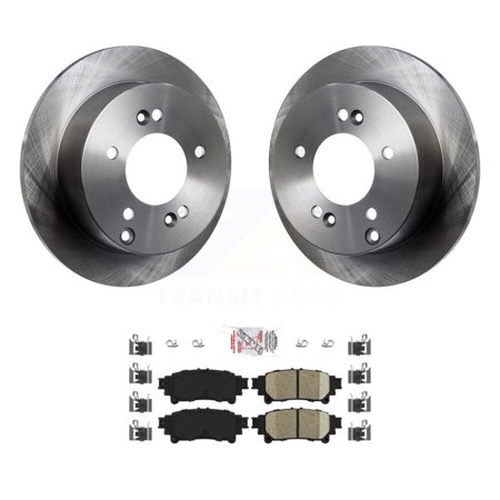 Transit Auto Rear Disc Brake Rotors and Ceramic Pads Kit for Car Lexus IS250 K8A-100911