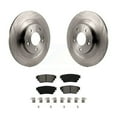 thumbnail image 1 of Transit Auto Rear Disc Brake Rotors and Semi-Metallic Pads Kit for Car Mitsubishi Outlander Eclipse Cross PHEV K8S-103614, 1 of 13