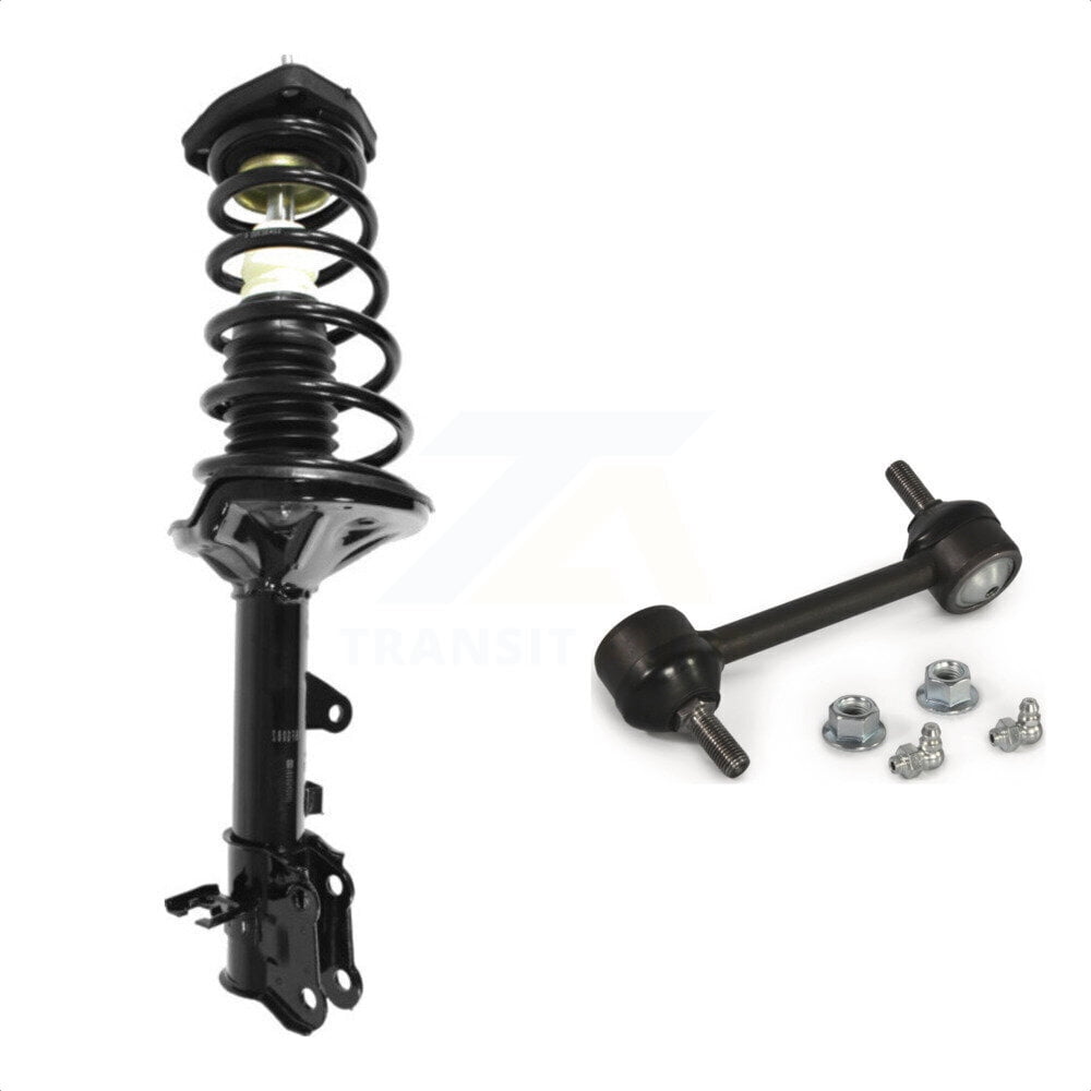 Transit Auto - Rear Left (Driver) Complete Shock Assembly And TQ Link ...
