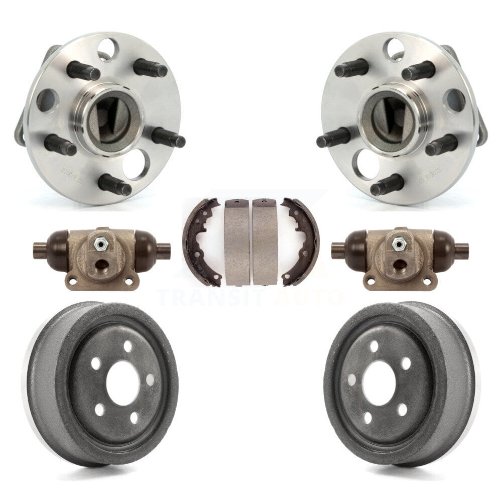 Transit Auto Rear Wheel Cylinders and Drum & Shoes Hub Bearing Assembly ...