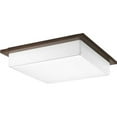thumbnail image 1 of Transit Collection Three-Light 18" LED Flush Mount, 1 of 2