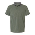 thumbnail image 1 of ANETIK MPTNTS0 Transit Tech Polo-Dark Olive Heathered-XL, 1 of 6