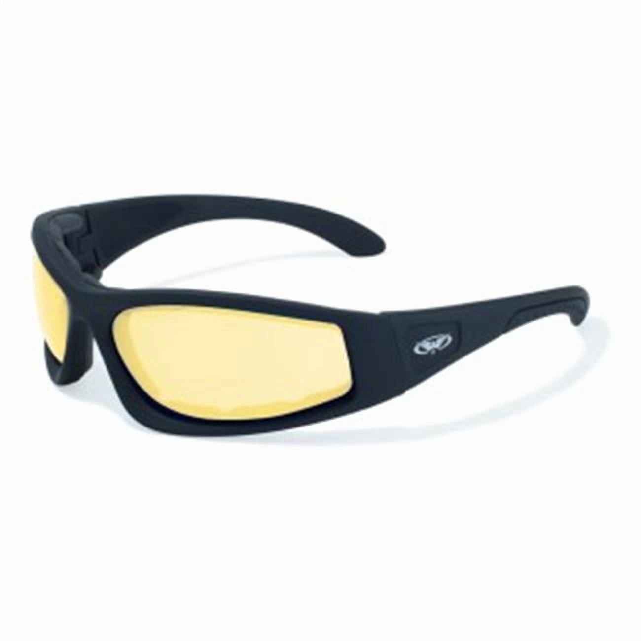 Transition 24 Triumphant Safety Glasses With Yellow Tint Lens