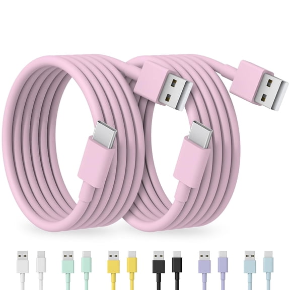 Transition Cable Compatible with 171615, Pack of 2 5-Foot Cables Compatible with 171615, Charger Fast Charging Cable, Cable Compatible (Pink)