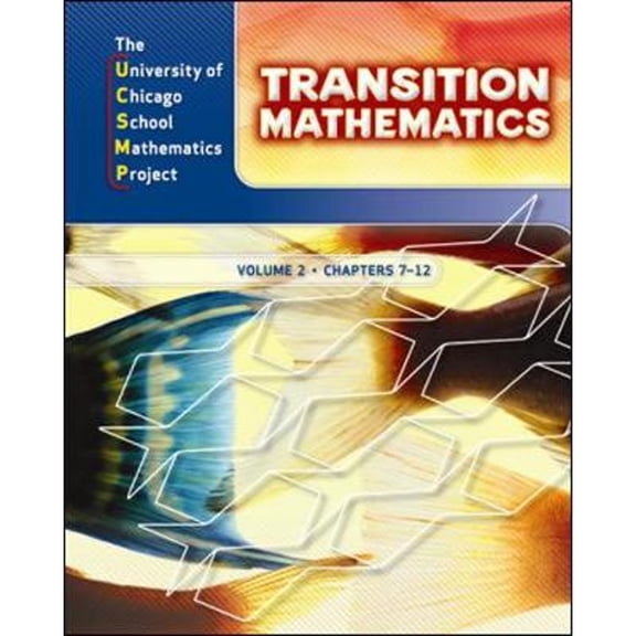 Transition Mathematics: Student Edition Volume 2 (Paperback) by Ucsmp