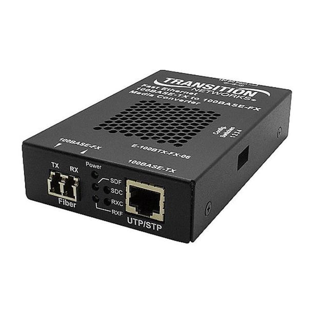 Transition Networks Fast Ethernet Media Converter 100Base-TX to 100Base ...