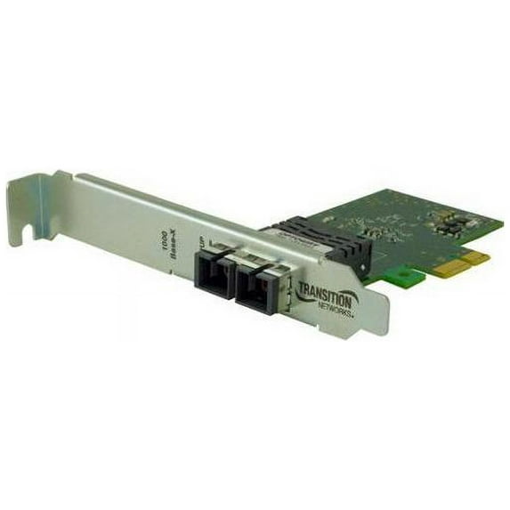 Transition Networks PCIe Gigabit Ethernet Network Interface Card N-GXE-SC-02