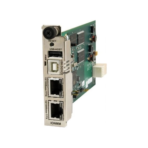 Transition Networks IONMM Management Module - 2 x 10/100Base-TX - Milan Technology
