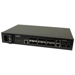 Transition Networks SM12DP2XA-NA Mgdfiberswch 12-port100/1000sfpperp 2-port1g/10gsfp+ 2 10/100/1000b-t