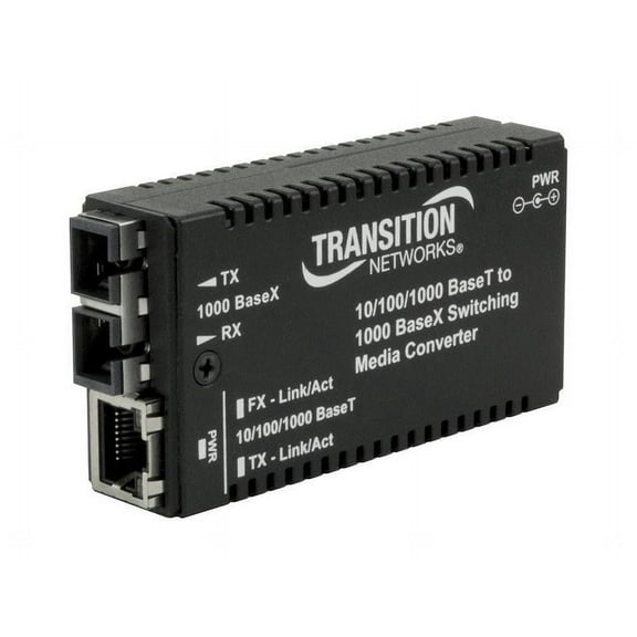 Transition Networks Mini Gigabit Ethernet Media Converter