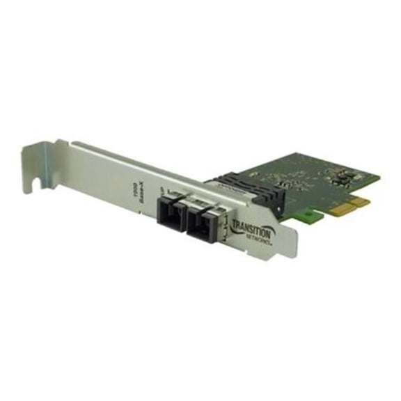 Transition Networks N-GXE-LC-02-FC PCIe 2.1 1000Base-SX Network Adapter