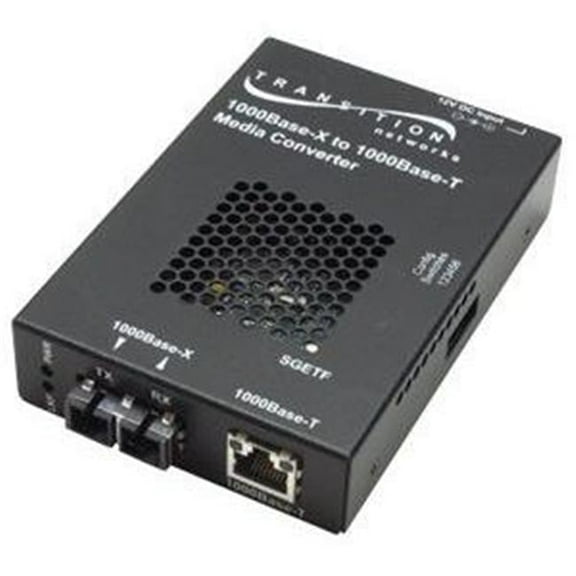 Transition Networks SGETF1014-110 Gigabit Ethernet Media Converter - Fiber Media Converter