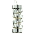 thumbnail image 1 of Transitional 1-Light Pendant with Chrome/Clear Metal/Crystal-16.5 inches-Pendants Bailey Street Home 79-Bel-981355, 1 of 2