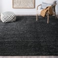 thumbnail image 1 of Bliss Rugs Transitional Solid Color 4' x 5'3'' Dark Gray Polypropylene Indoor Area Rug, 4' x 5'3'', 1 of 9