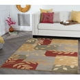 thumbnail image 1 of Transitional 5x7 Area Rug (5' x 7') Abstract Multi-Color Living Room Easy to Clean, 1 of 9