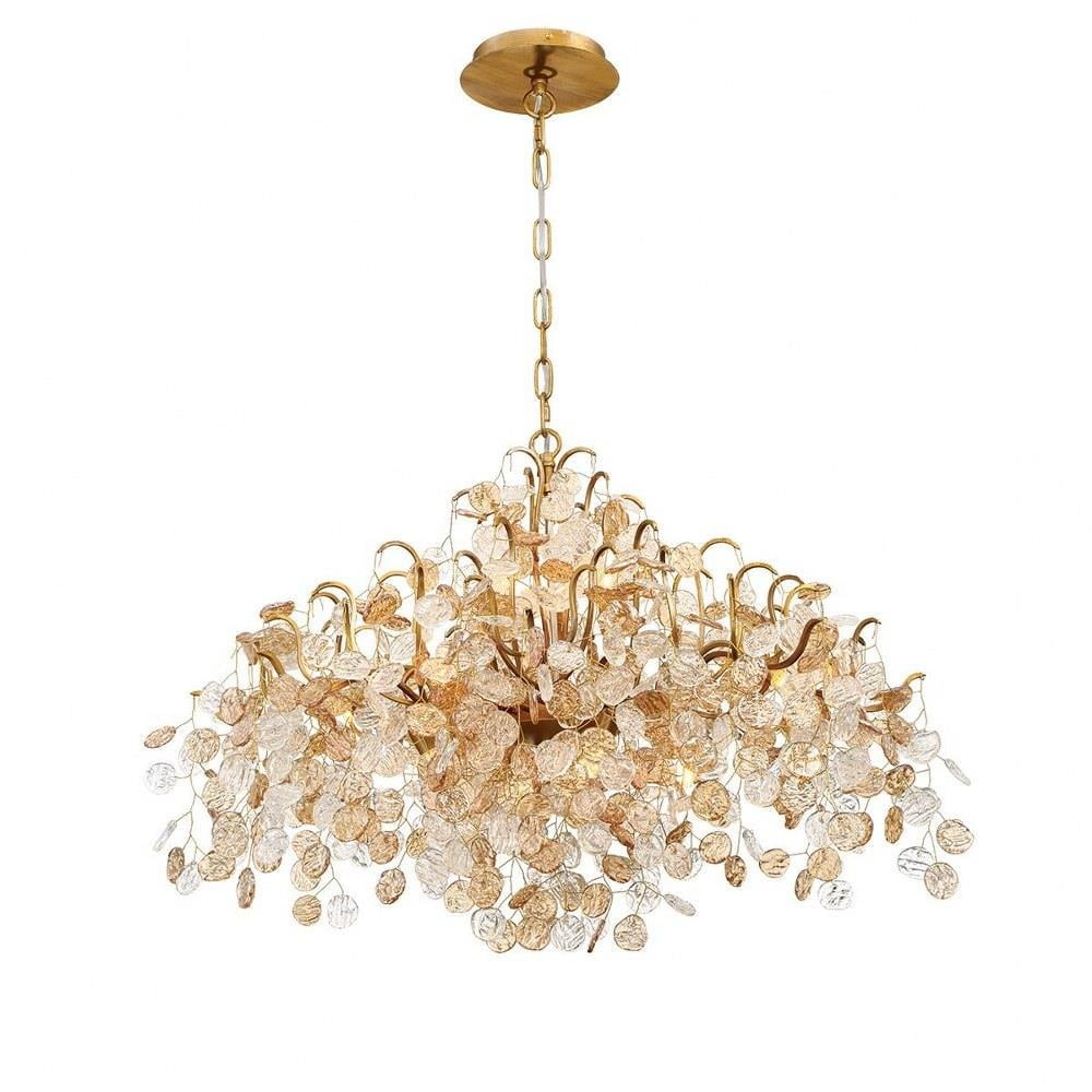 Amber Grass Chandelier アンバーシャンデリア Amber Grass Chandelier 5灯