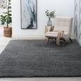 thumbnail image 1 of Transitional 9x12 Area Rug Shag Thick (8'9'' x 12'2'') Solid Gray Living Room Easy to Clean, 1 of 9