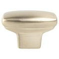 thumbnail image 1 of Transitional Advantage One Champagne Rounded Rectangle Knob, 1 of 1